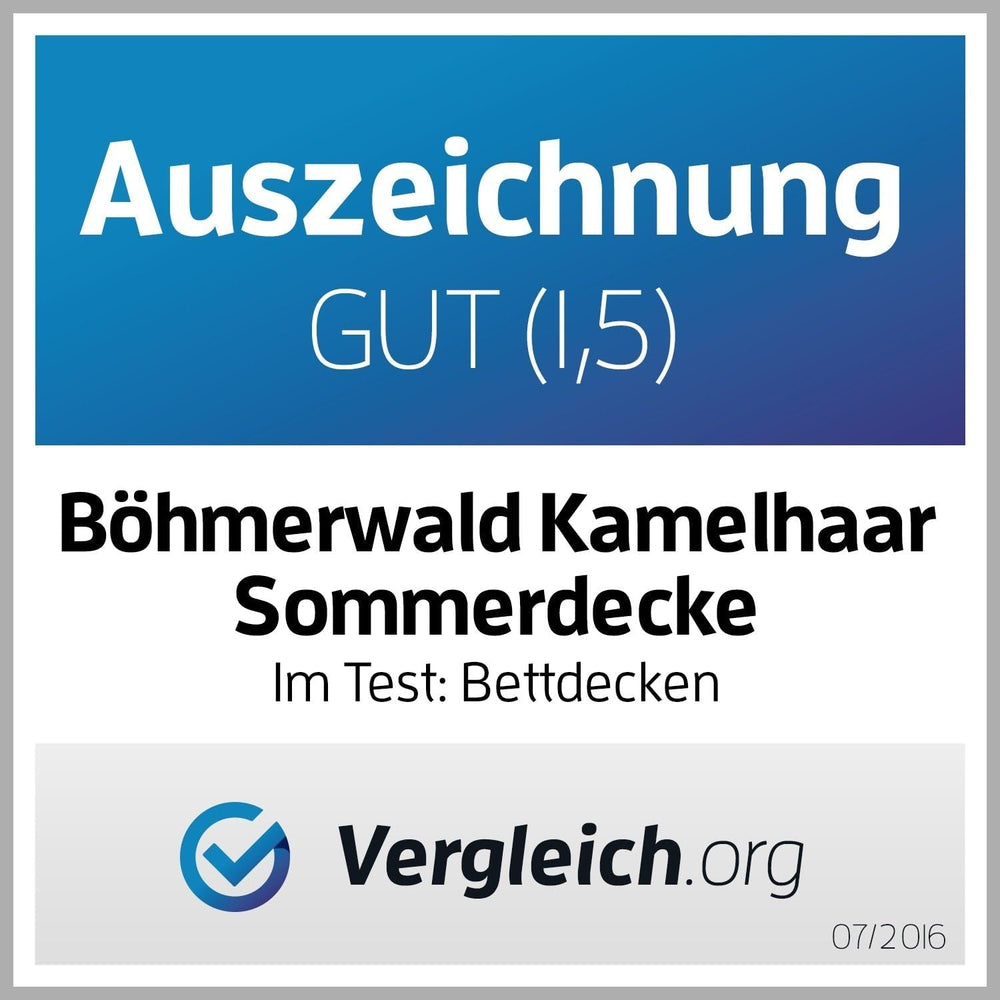 Exclusive quilt, camel hair, white, 200 X 200 Cm Quilts and quilts Naty Shop