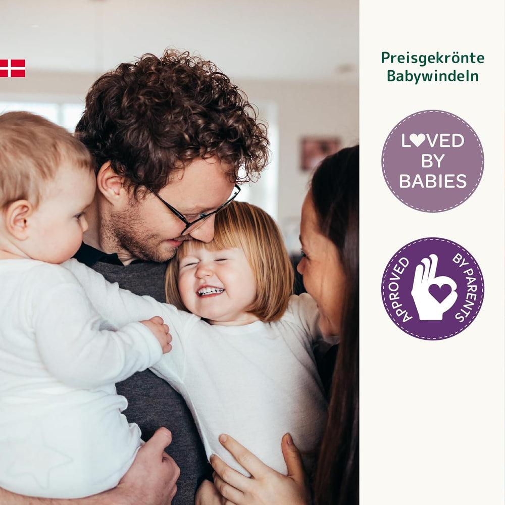 Bambo Nature Baby Diapers, Size 6 (15+ kg) - Monthly Box of 90 | Infant diapers with improved leakage protection | Maximum comfort and freedom for active children | Dermatologically tested diapers