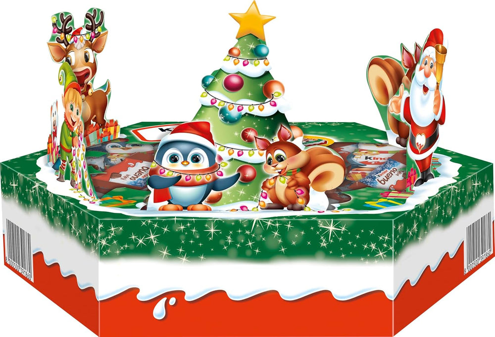 Kinder Mix Christmas plate - delicious chocolate specialties from the Kinder range - 143g