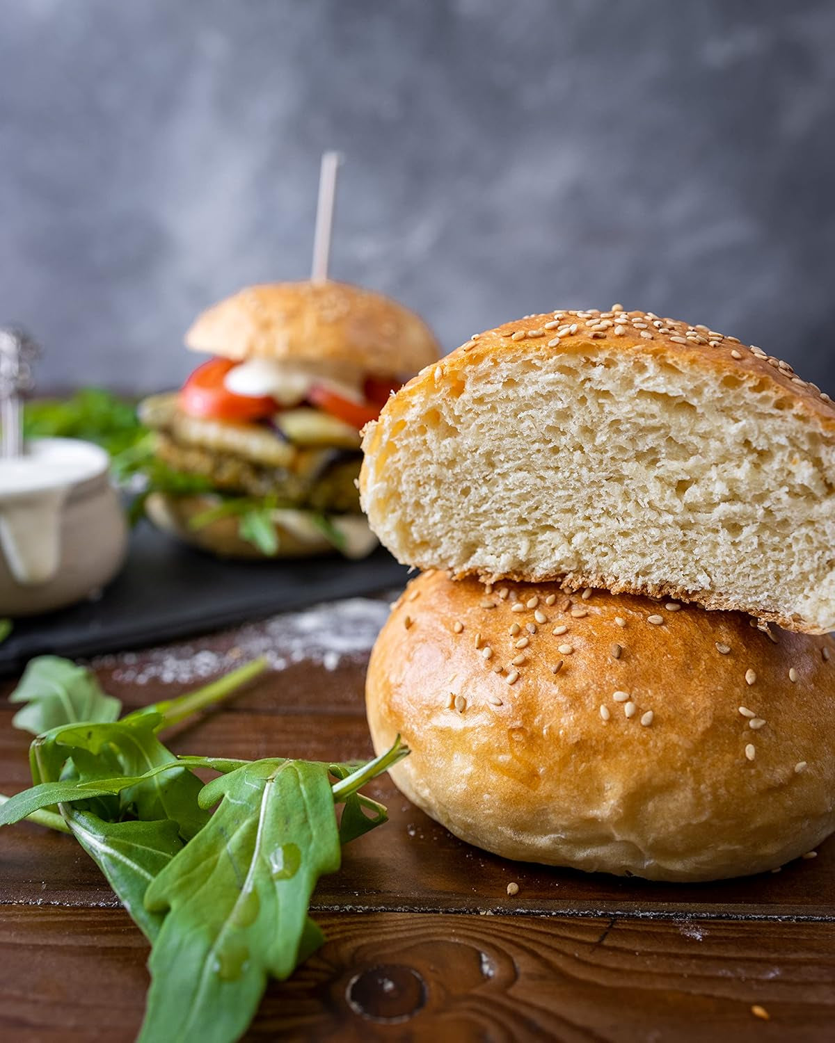 RUF Lievito Madre Sauerteig, Milder Weizen-Sauerteig, Mutterteig, Kurze Teigruhe Durch Enthaltene Trockenhefe, Lievito Madre Getrocknet Für Brot, Baguette, Focaccia, 3X35G Mixture for baking and cooking Naty Shop