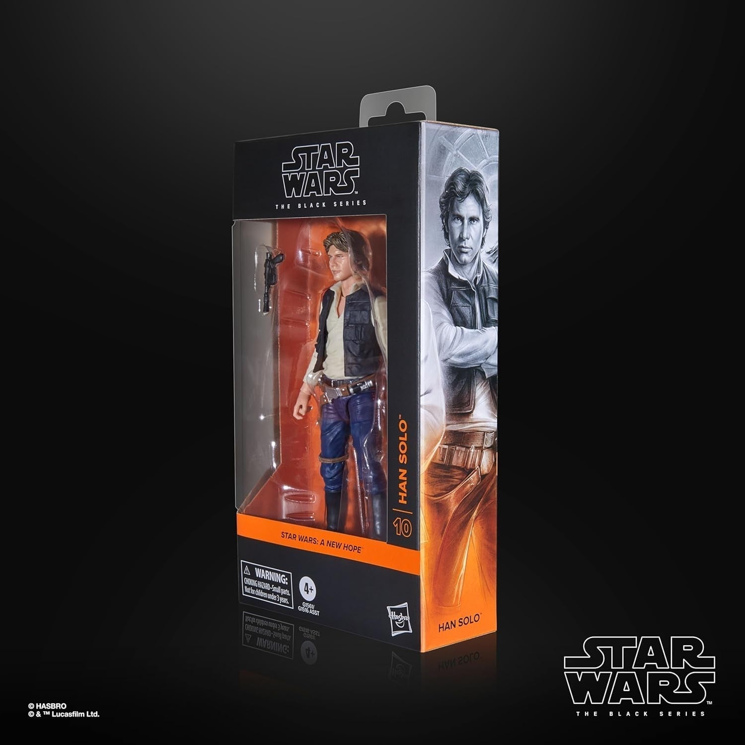 Star Wars The Black Series Han Solo, Star Wars: A Hope Premium Collectible Action Figure (15cm) Action figures Naty Shop