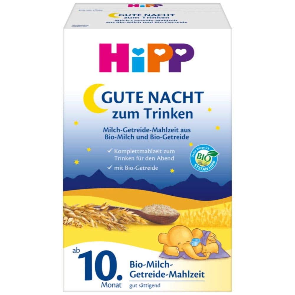 Hipp BIO, baby milk, pack of 4 (4 x 600 g) Mother and Child Naty Shop Classic Formula Organic milk formula for bedtime