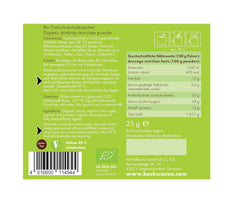 Mekong bag, 25 grams of Naty Shop Cocoa and Hot Chocolate