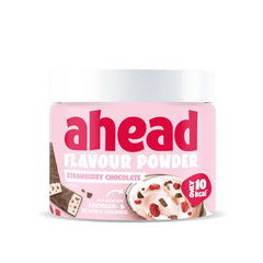 Ahead Flavor Powder, Strawberry Chocolate 250 grams, 83 servings Arome Naty Shop Strawberry Chocolate
