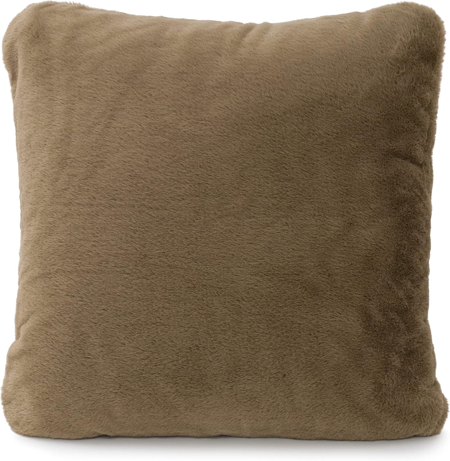 Gözze - Comfortable pillow case, Merino Feeling, 50X50 Cm - Dark green Beds and Blankets Besuche den GÃ¶zze-Store Taupe