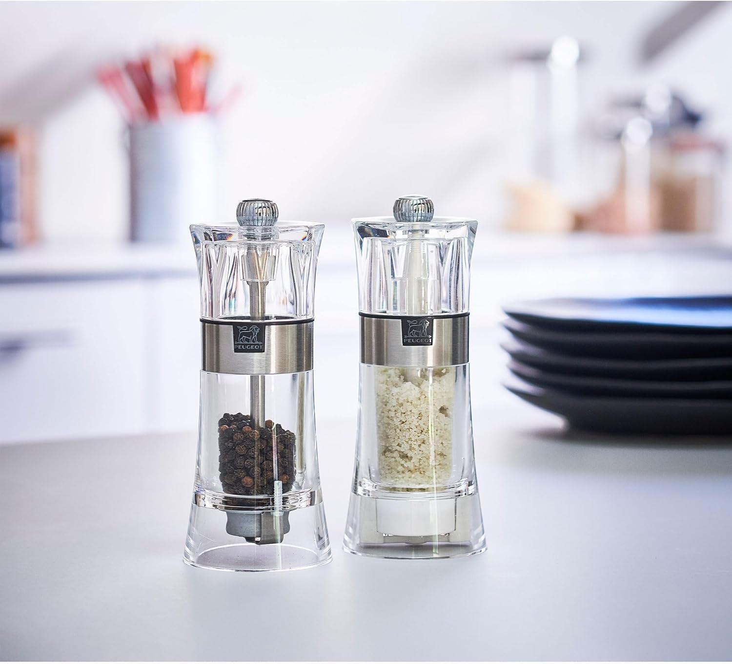 OSLO Duo acrylic/stainless steel 14 cm Graters and Slicers Naty Shop