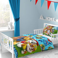 Bettbezug 100X135 40X60 Baumwolle · Compatible With Paw Patrol Baby Kinderbettwäsche Für Mädchen Und Jungen · 2 Teilig · 1 Kissenbezug 40X60 + 1 Bettbezug 100X135 Cm Naty Shop