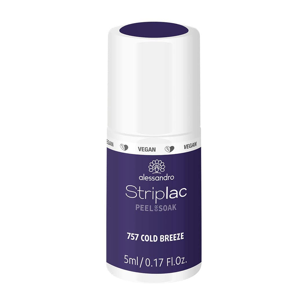 alessandro Striplac UV-Nagellack Flat White – Schonend und langanhaltend – Einfache Entfernung dank Peel-Off-Technologie – Vegan und tierversuchfrei – 8 ml