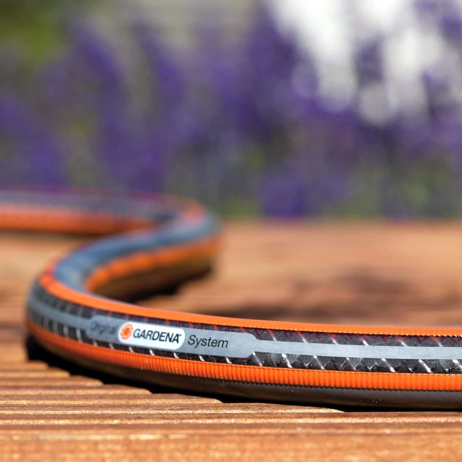 Furtun de grădină Gardena Clorură de polivinil (PVC), Comfort HighFLEX 19 mm (3/4 inch), 50 m: Furtun de grădină cu profil Power-Grip, presiune de spargere de 30 bar, foarte flexibil, stabil dimensional, rezistent la UV, ambalat (18085-20)