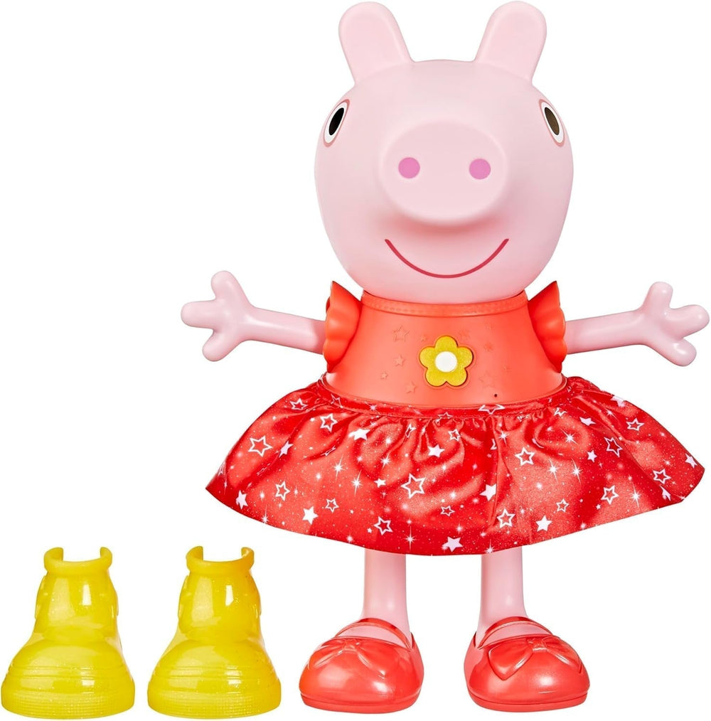 Peppa Pig Peppa'S Mud Puddle Party Doll - German Version, Pink or Pink Naty Shop Dolls