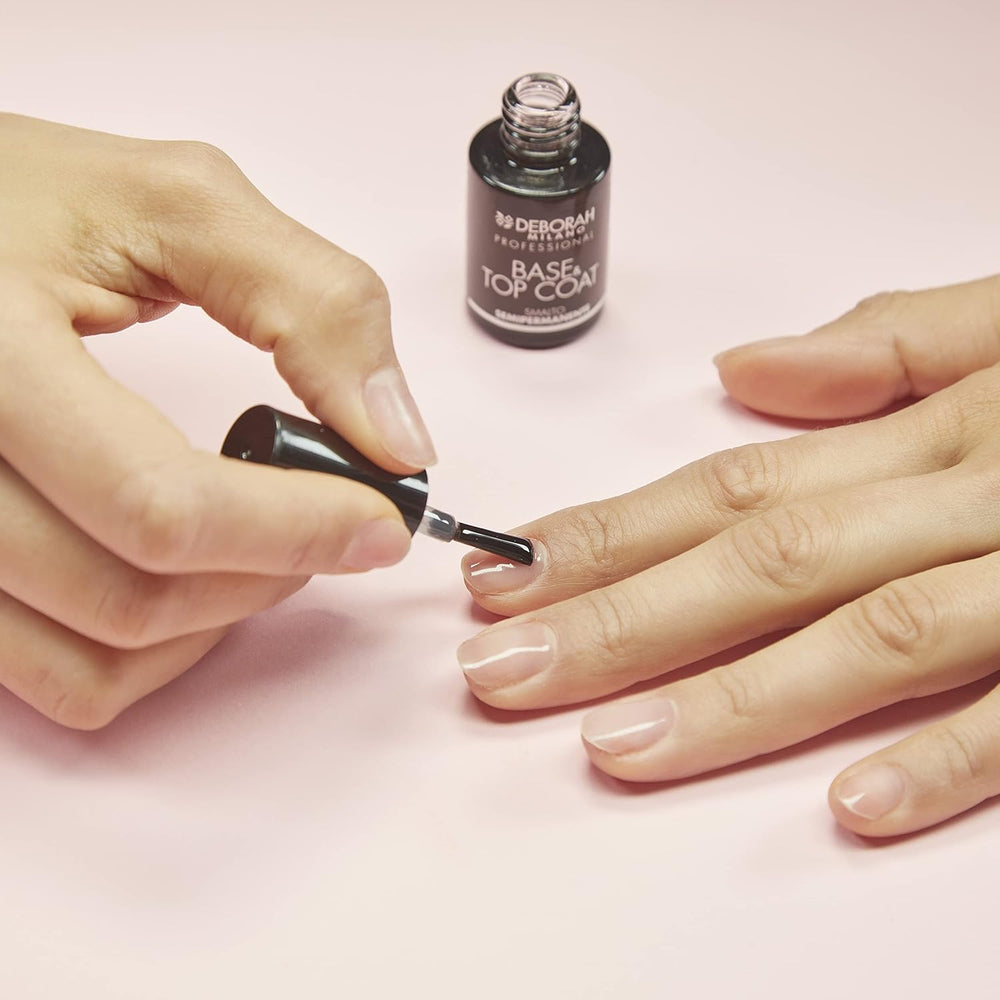 Milano Professional Nail Lacquer, halbpermanent, Nr. 32 Rose Crepe, Plumping-Effekt, langanhaltend, verleiht intensive und glänzene Nägel, 4.5 ml
