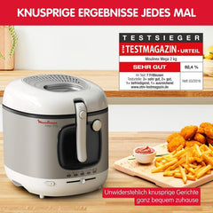 Fryer AM4800 Mega 2Kg, oil fryer, odor filter, 1800 W Home Appliances Naty Shop