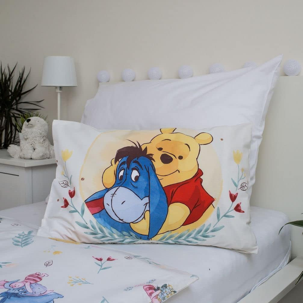 Bed linen for children, the bear Winnie and his friends, 100% cotton Bed linen - children Naty Shop