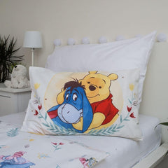 Bed linen for children, the bear Winnie and his friends, 100% cotton Bed linen - children Naty Shop