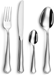 Amefa cutlery CONTOUR URFE, 6 people, polished stainless steel, 24 pieces Kitchen Naty Shop