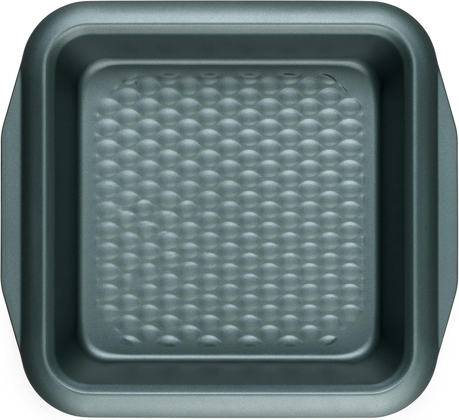 Progress BW09819G2EU7 Shimmer Kollektion, Runde Backform Aus Kohlenstoffstahl Mit Antihaftbeschichtung, Ideal Für Pies, Kuchen, Torten Und Quiches, 28 Cm, Grün Molds and baking trays Naty Shop 27Cm Quadratische Pfanne