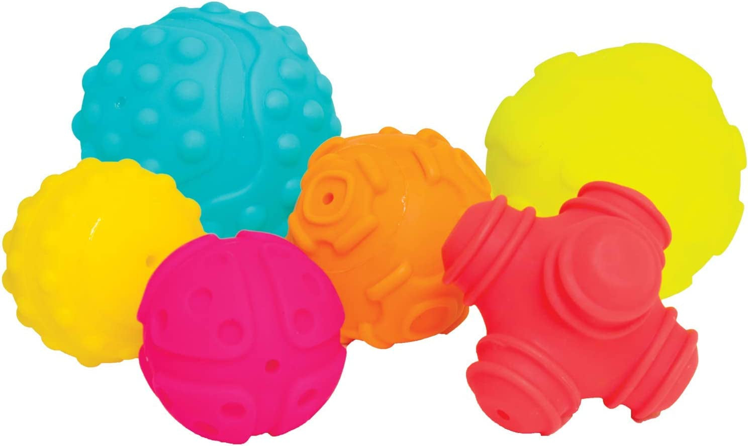 Playgro minge zornăitoare pentru copii - minge zornăitoare pentru copii - minge zornăitoare pentru copii - minge zornăitoare - abilități motorii - jucărie pentru copii - abilități motorii pentru copii - colorat Jucarii Bebe Naty Shop Bile senzoriale