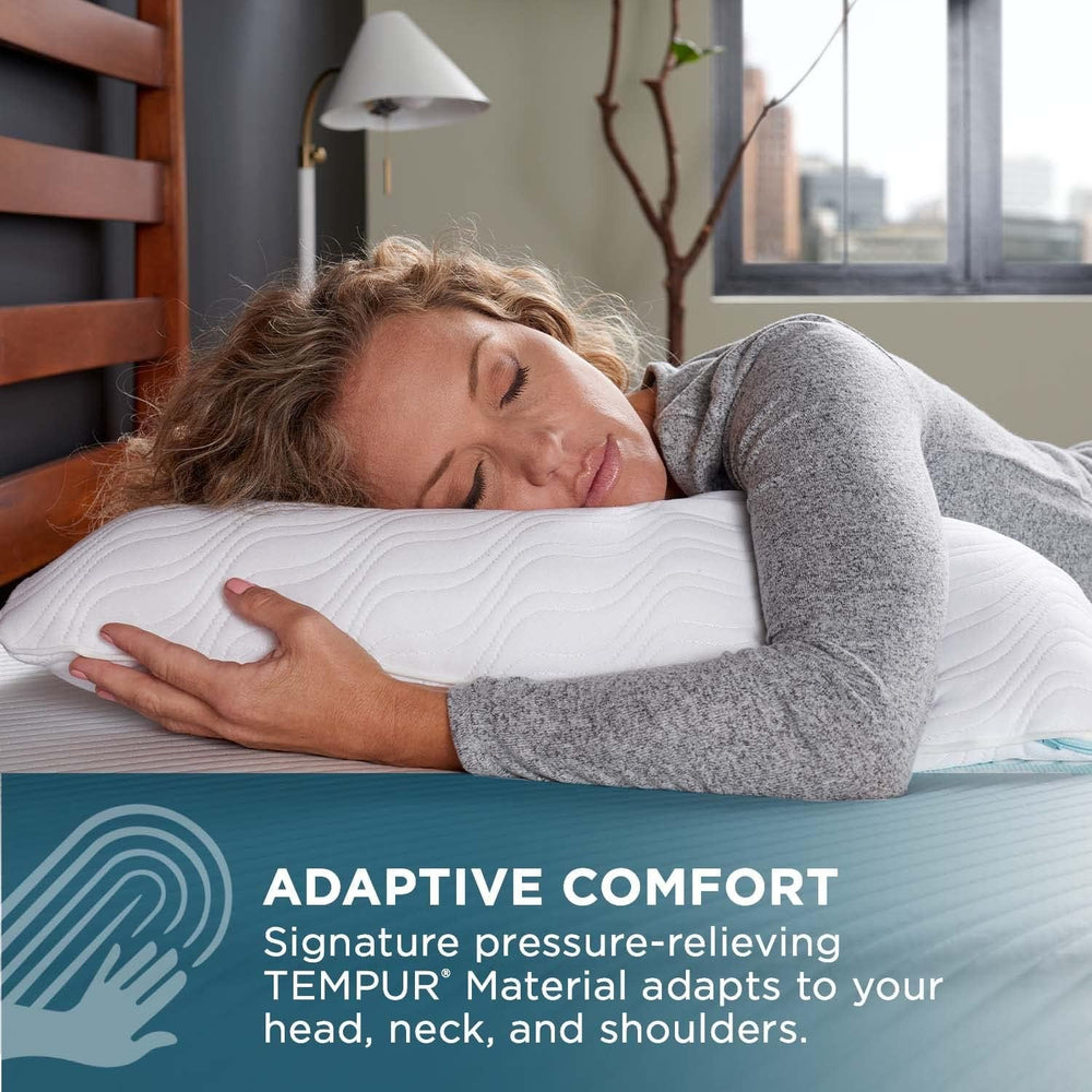 TEMPUR-PEDIC Pernă Tempur-Cloud Prohi, spumă cu memorie, alb/grădină opulentă, King Perne standard Naty Shop