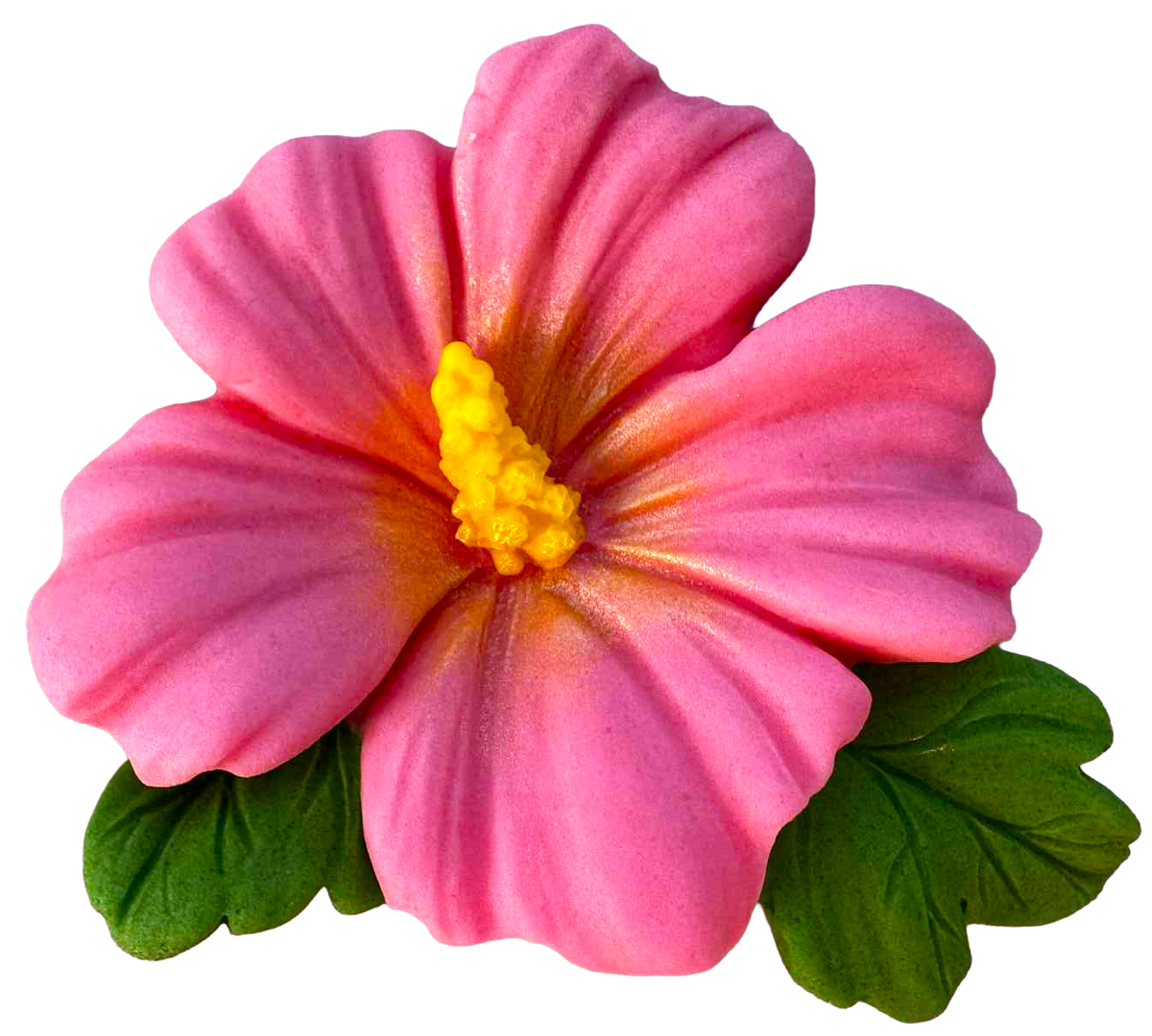 DeliciiPetale Decoratiune Comestibila Floare De Hibiscus - Dimensiune 9.5 cm, Atractie Decorativa Pentru Prajituri
