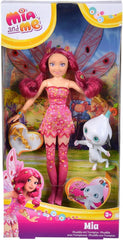Simba 109483042 Mia and Me dress-up doll, Phuddle with Trumptus, elf cu aripi și picioare mobile, 6X agrafe de păr, 2X brățară, de la 3 ani, multicolor, 23 cm Papusi Naty Shop