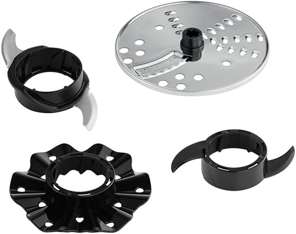 Russell Hobbs Food Processor [Blender/Vegetable Chopper/Table Blender/Chopper/Blender] Food Processor (Kneading, Mixing and Slicing), Matte Charcoal Kitchen Naty Shop