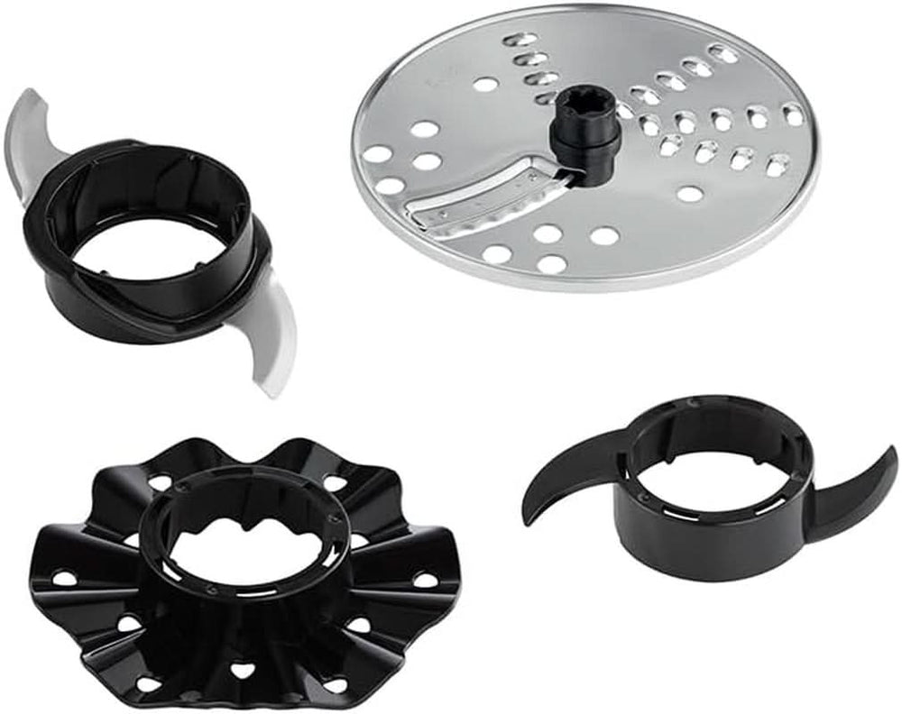 Russell Hobbs Food Processor [Blender/Vegetable Chopper/Table Blender/Chopper/Blender] Food Processor (Kneading, Mixing and Slicing), Matte Charcoal Kitchen Naty Shop