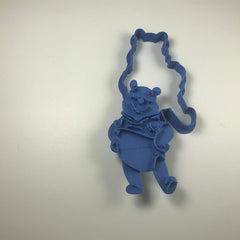 2 forme de biscuiți Winnie the Pooh, albastre