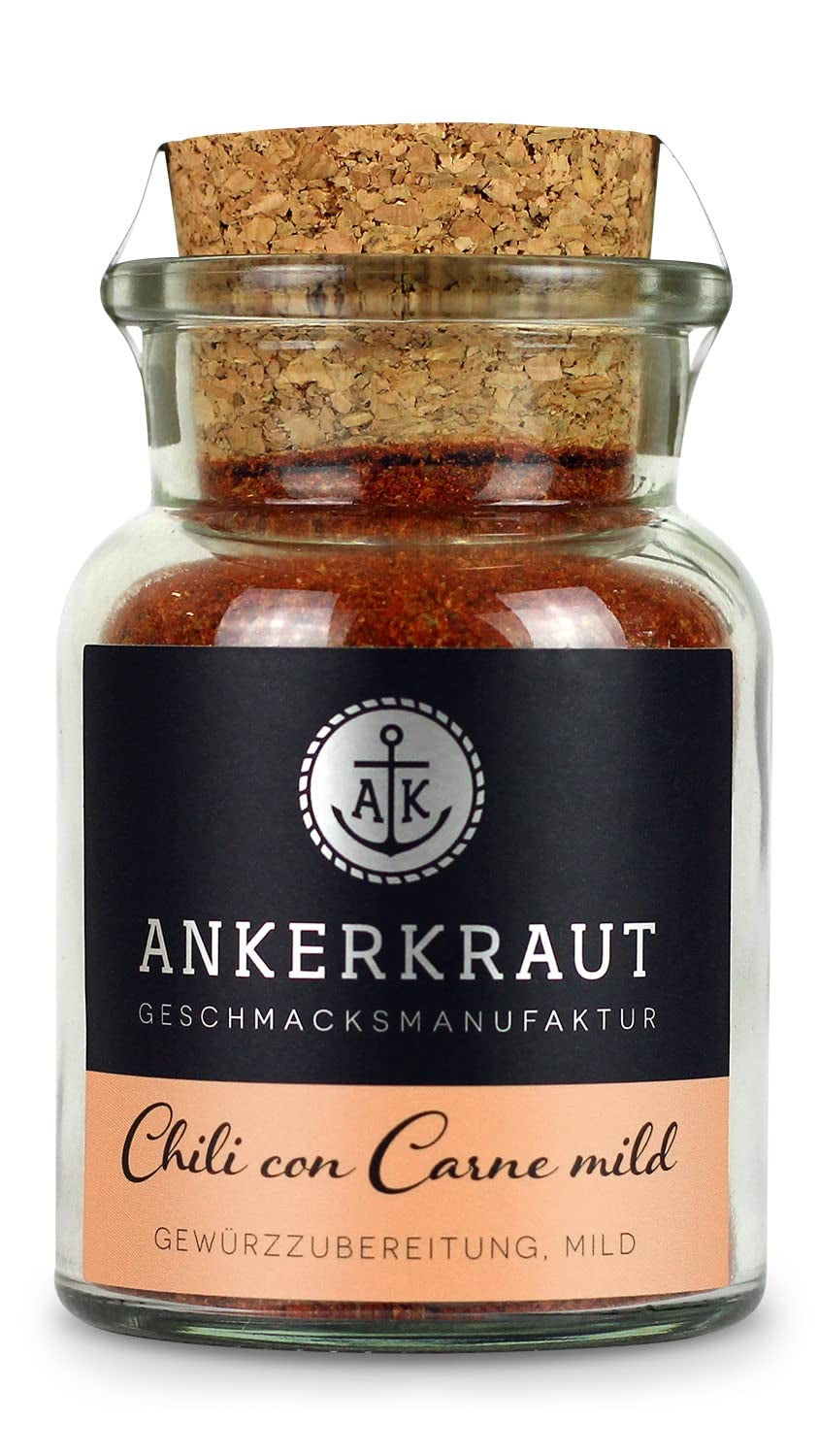 Ankerkraut Chili con Carne Gewürz, mild, 160g in a bag