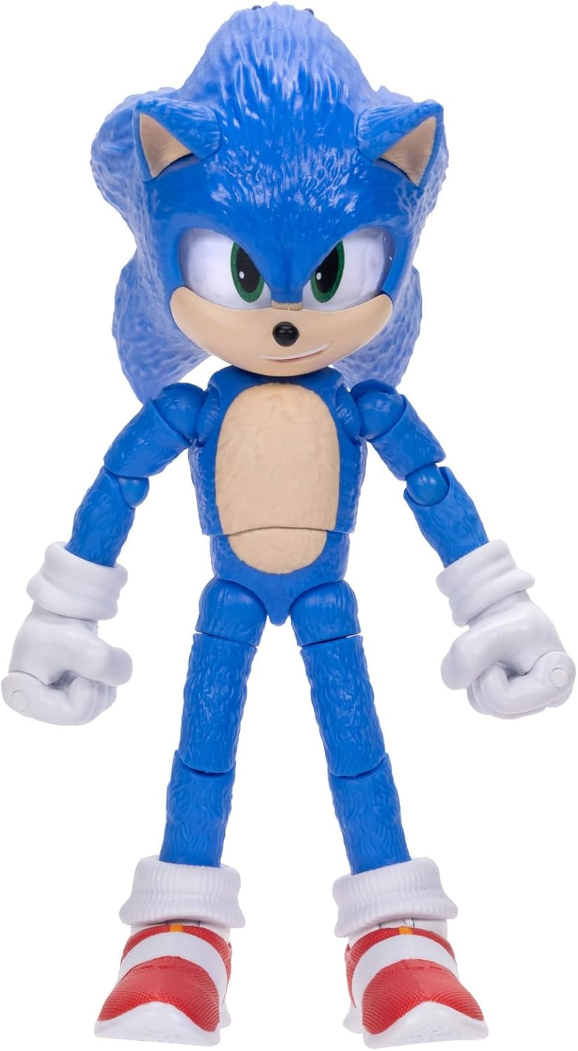 Sonic 3 Movie 12.7 Cm Shadow Action figures Naty Shop Blue