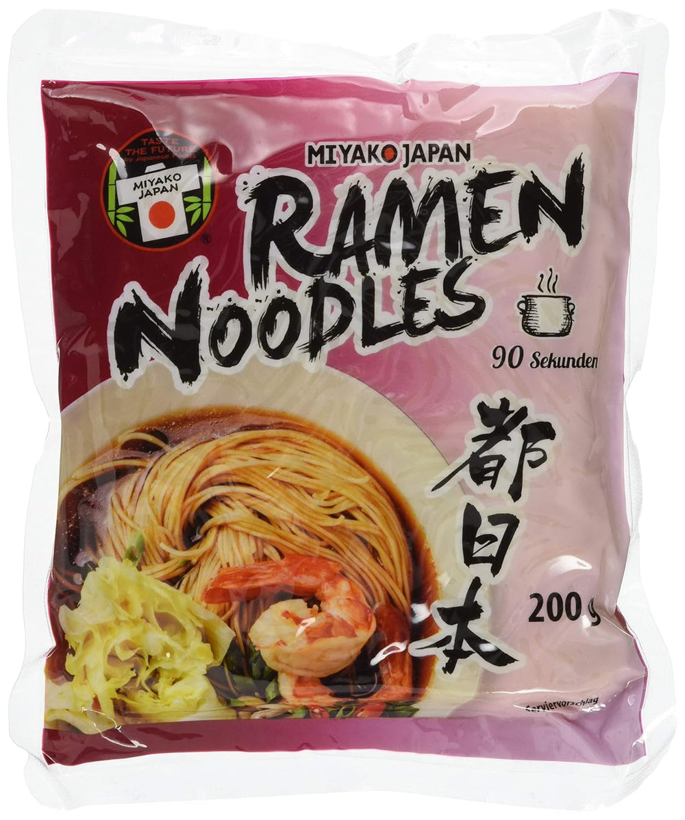 MIYAKO Japanese Style Ramen Noodles, 200g