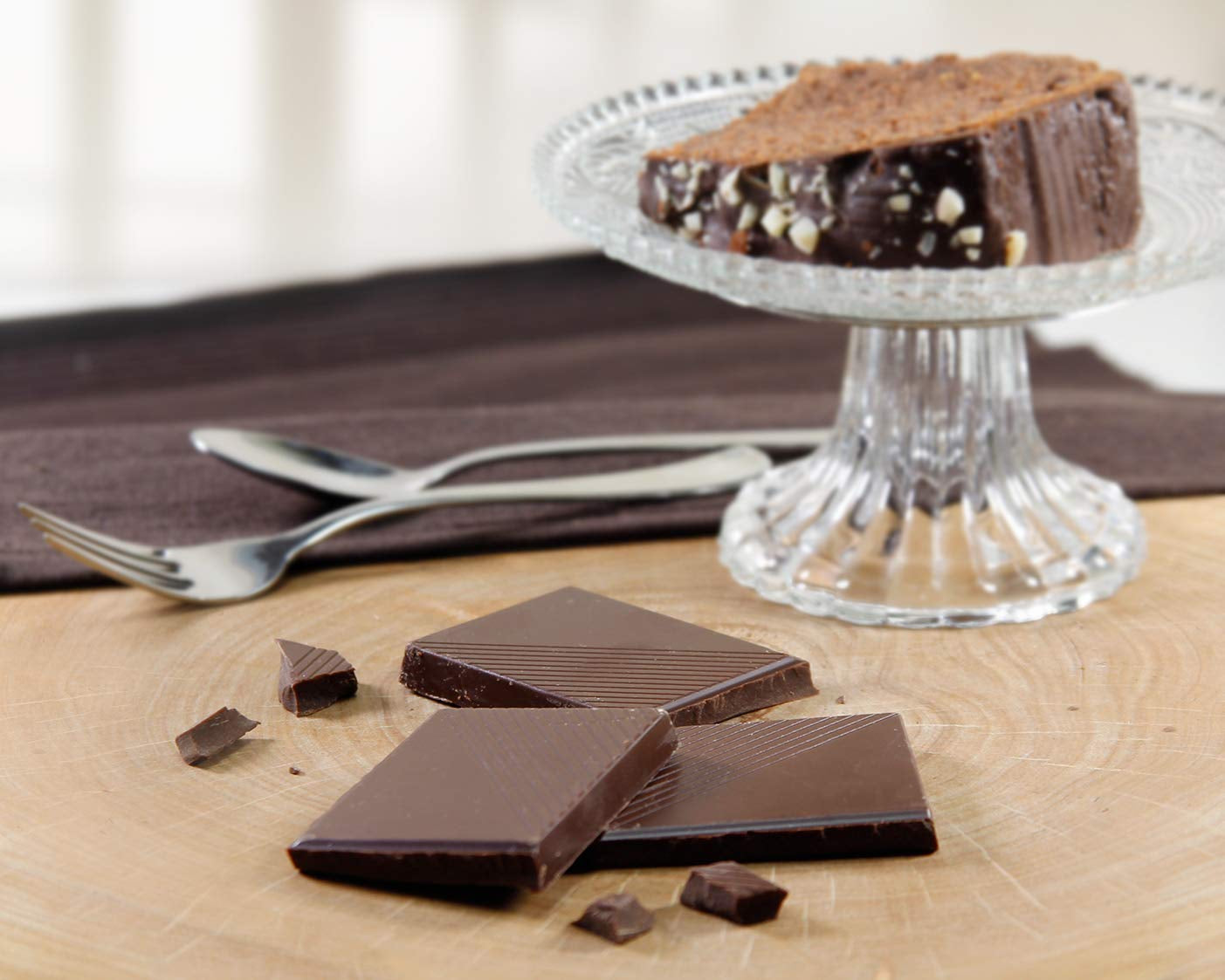 Frankonia dark chocolate without added sugar, 80 g