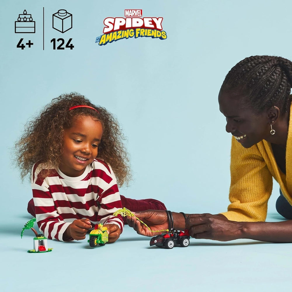 LEGO Marvel Action Fun With Spin And Electro In Their Dino Speedsters, Buildable Superhero Car For Boys And Girls From 4 Years, Hero Set With Toy Car, Spidey And His Super Friends 11198 Building Sets Beuche den LEGO-Store