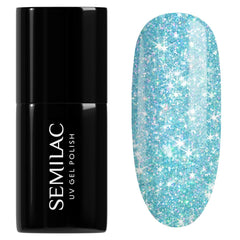 UV Nail Polish Semilac Hybrid 240 Icy Waterfall 7ml, Seaqueen collection