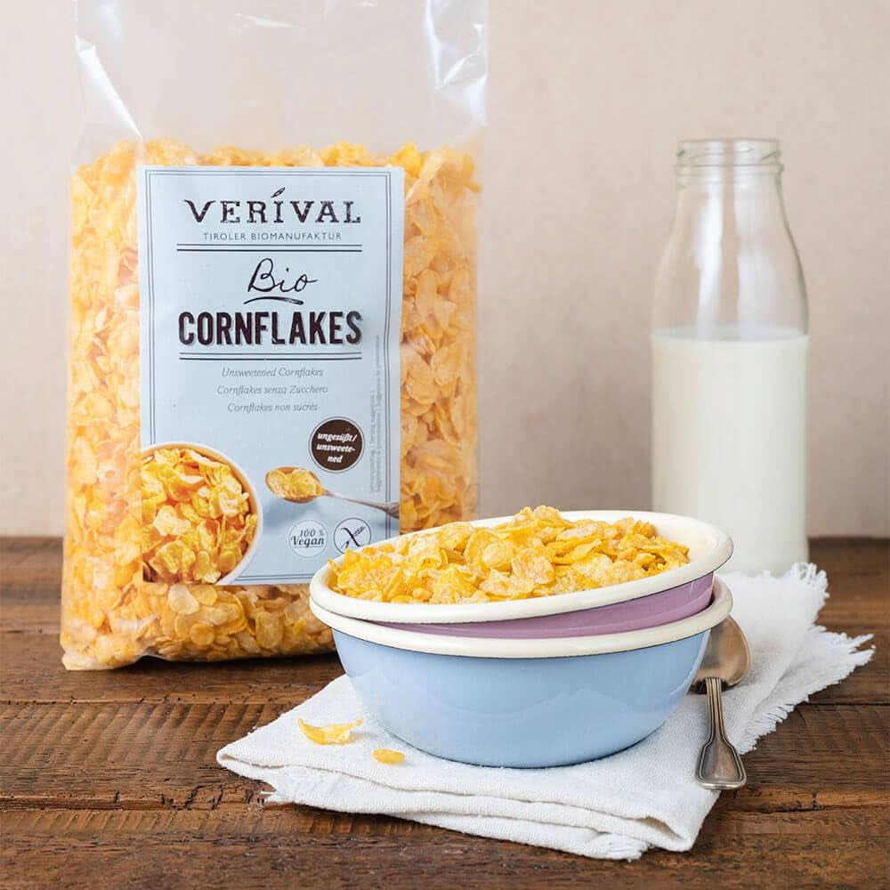 Verival Cornflakes unsweetened, package 6 x 250 grams Cereale Naty Shop