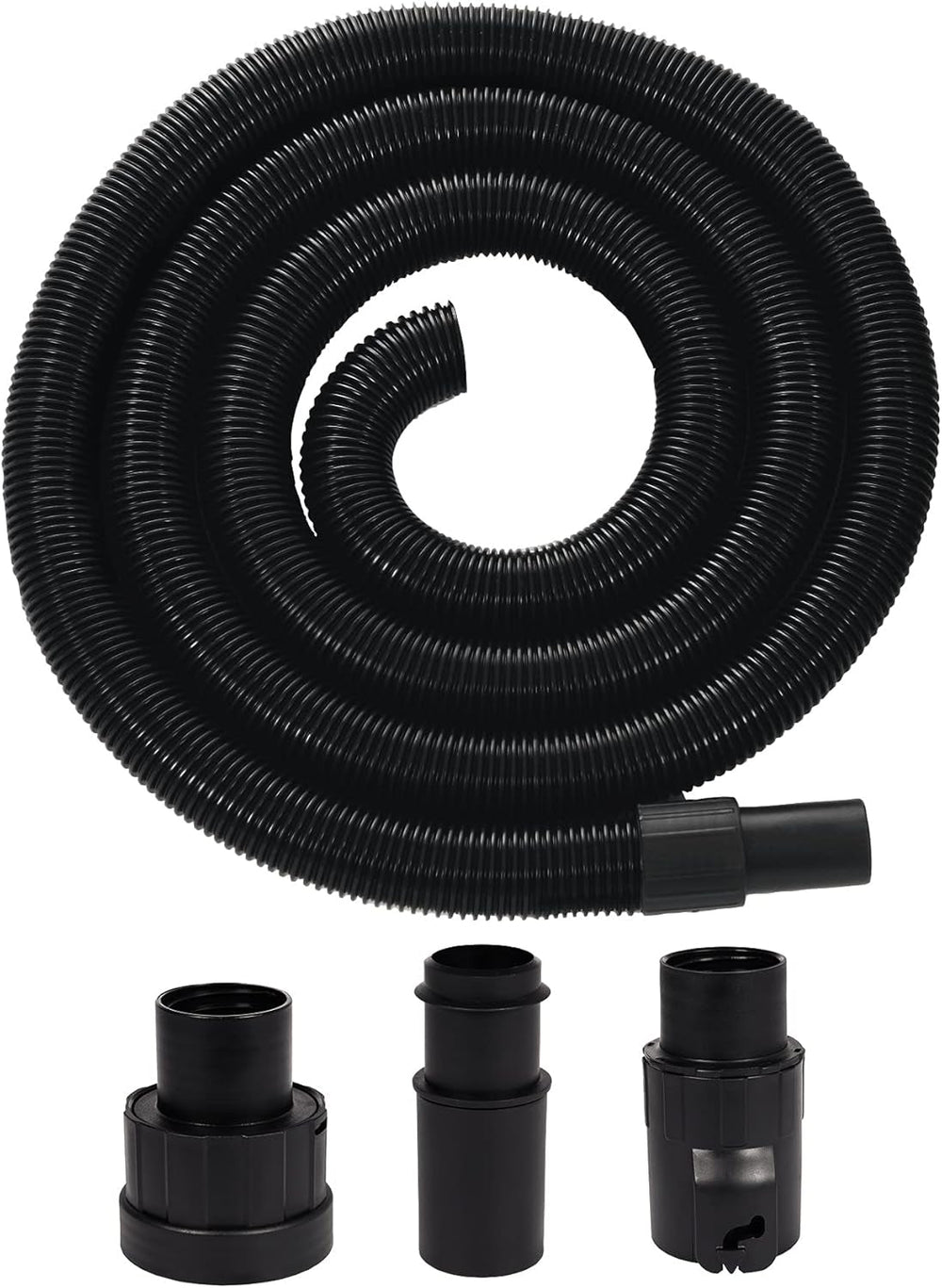 Furtun de aspirare original Einhell pentru aspiratoare umede/uscate (lungime 3 m, incl. adaptor de conectare pentru toate aspiratoarele umede/uscate Einhell, fabricat din plastic dur)