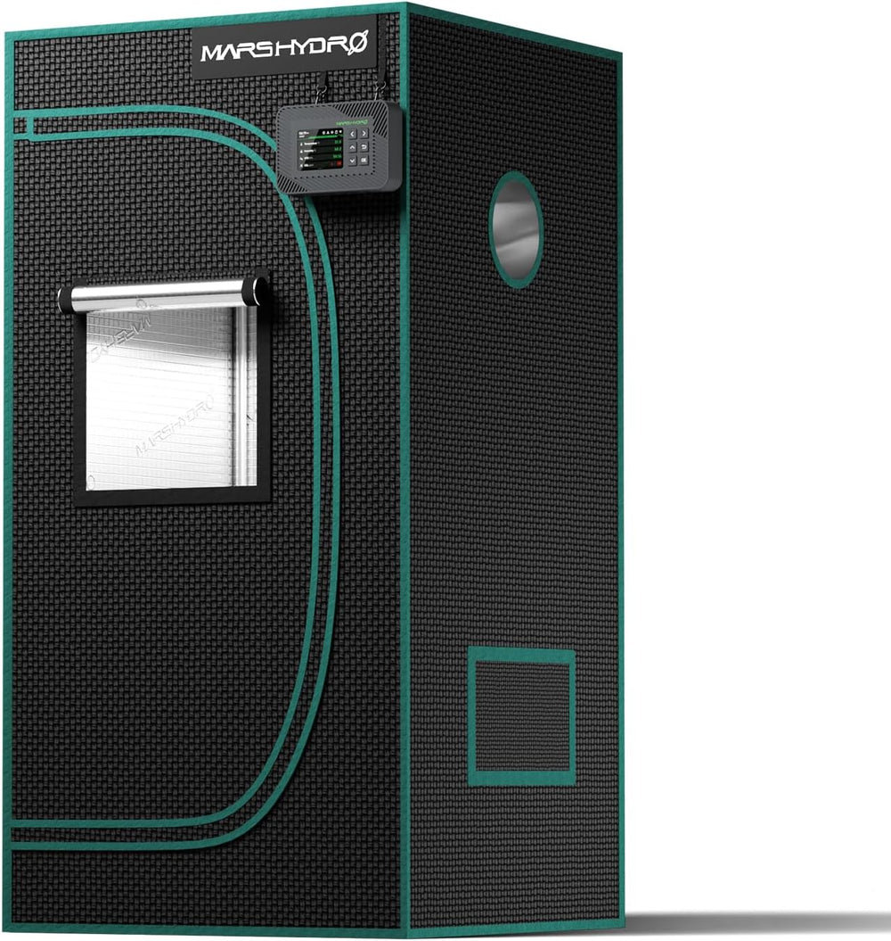 MARS HYDRO Grow Tent 60x60x140cm, Indoor Grow Tent, Reflective Mylar Grow Tents for Hydroponics, Removable Bottom Tray for Plant Growing Space