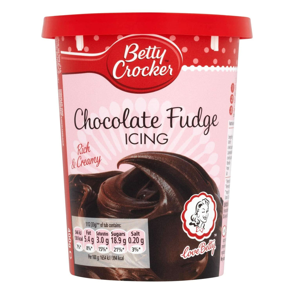 Betty Crocker, Cake icing with chocolate and caramel, 400 grams Glazes and Decor Naty Shop