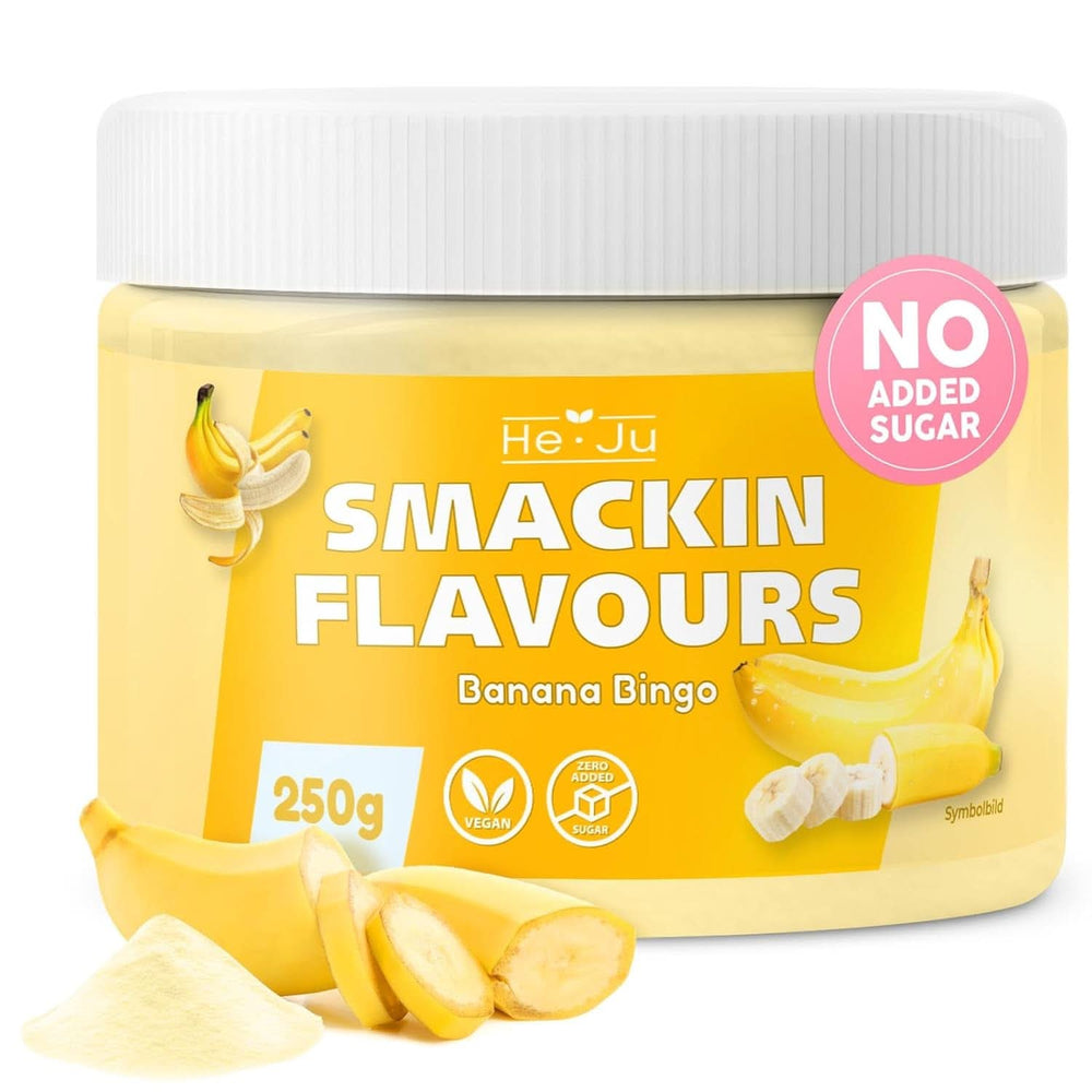 He-Ju, Powder with banana flavor, 250 grams Aromas Naty Shop