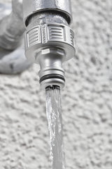 Conector robinet Gardena Premium 26,5 mm (G 3/4 inch): Adaptor pentru robinete, metal de înaltă calitate, curgere fără stropire, rezistent la îngheț, ambalat (18241-20)