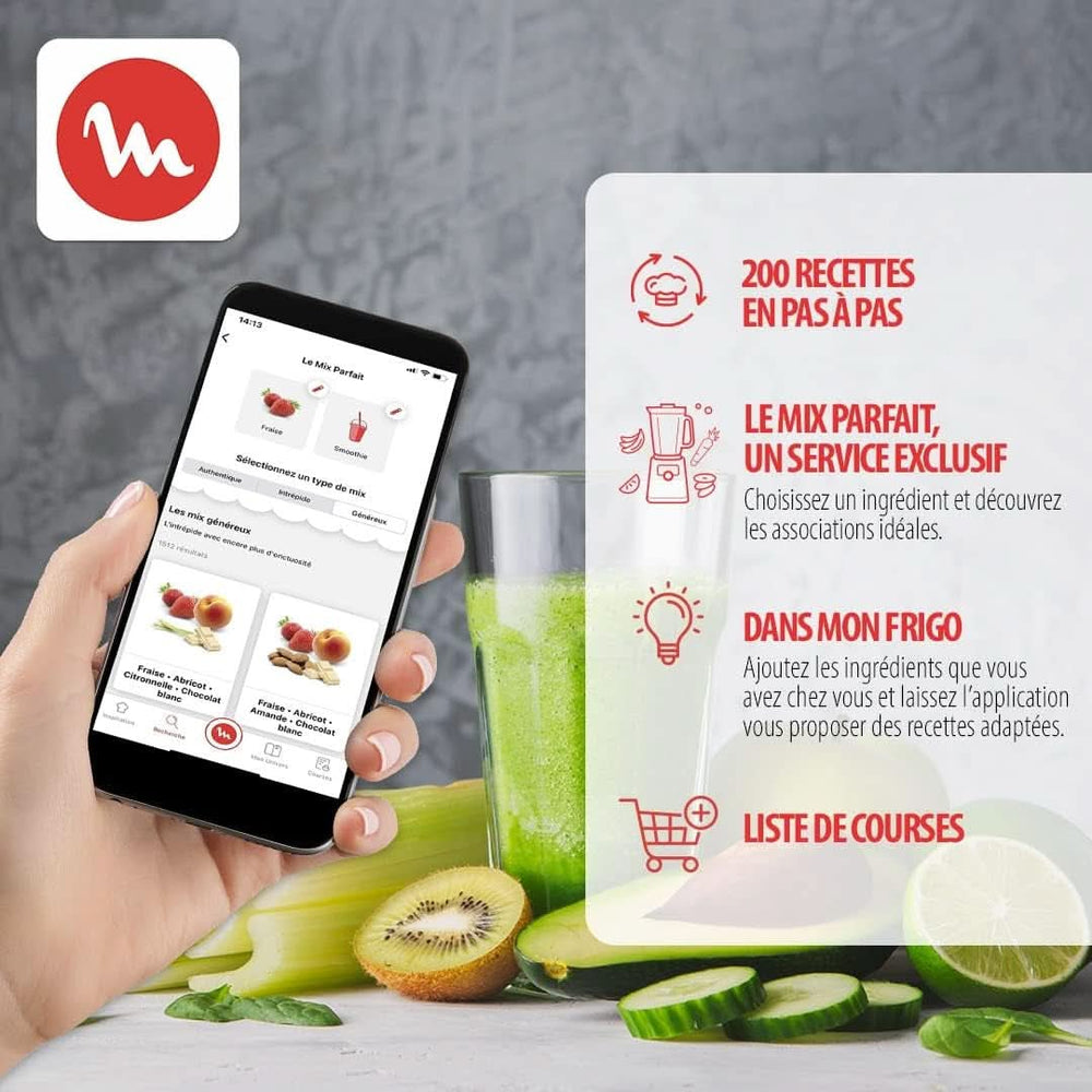 Blender Pulseo LM17GD, 400 W, 4 blades, 700 Ml, Portable container 600 Ml Kitchen Naty Shop