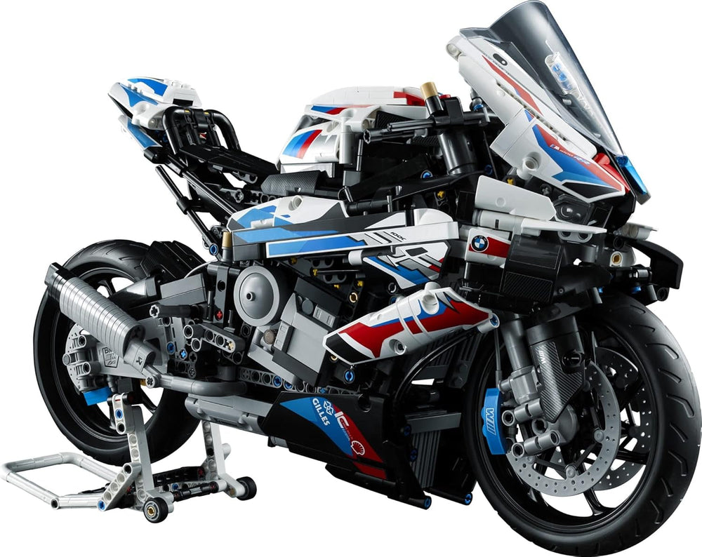 LEGO Technic BMW M 1000 RR Motorcycle Model Adult Model Kit Set as a Craft Gift for Men and Women Home or Office Decor 42130 Building Kits Besuche den LEGO-Store