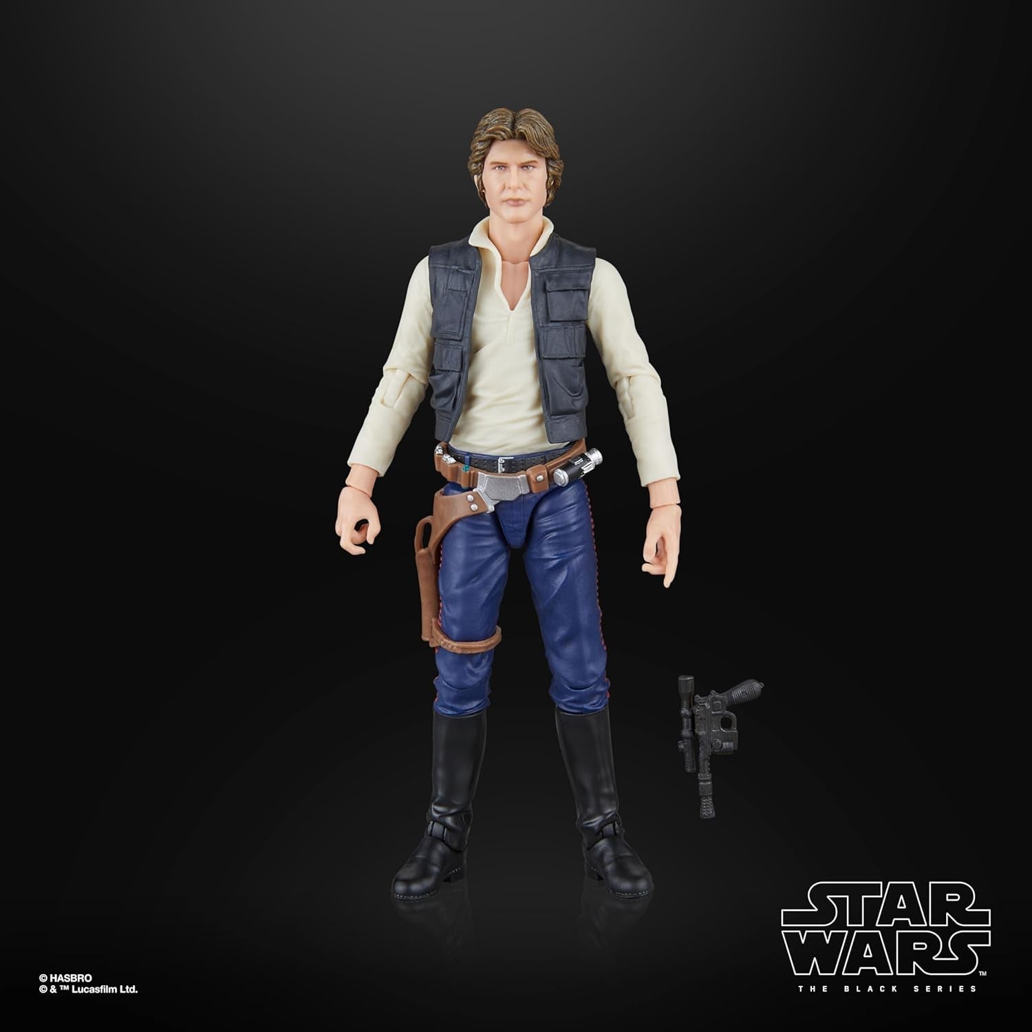 Star Wars The Black Series Han Solo, Star Wars: A Hope Premium Collectible Action Figure (15cm) Action figures Naty Shop
