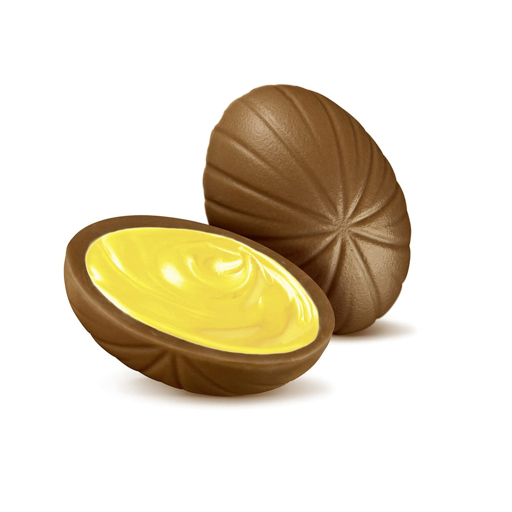 RCP Verpoorten Minis, Eggnog Truffles, Alpine Milk Chocolate, Liquid Filling, Contains Alcohol, Great Gift, 110g (Pack of 2)