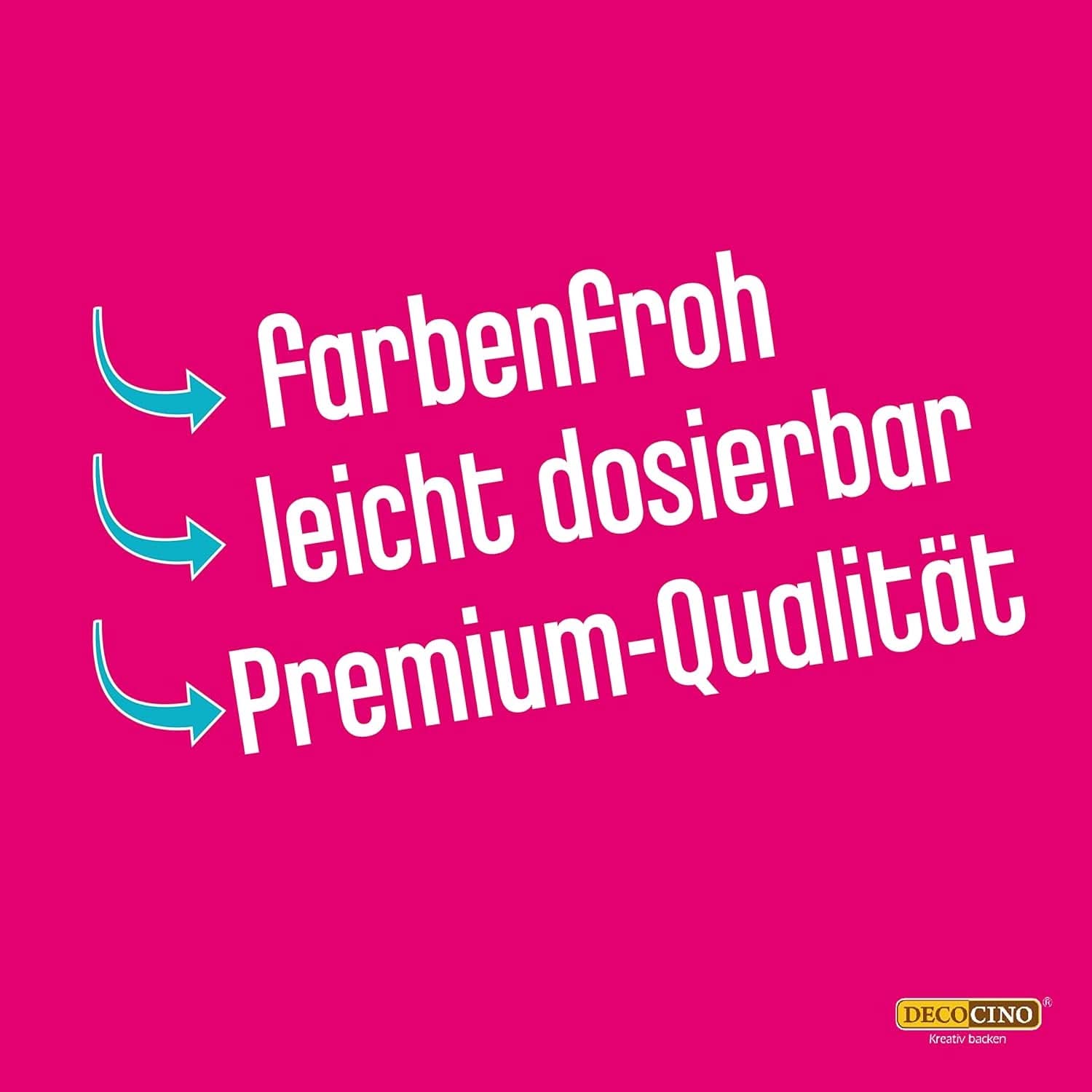 Decocino Neon Food Paste Set - 3 bucăți, colorant alimentar cu doză mare, pentru colorarea prăjiturilor, tartelor, brioșelor, cupcakes, neutru la gust Naty Shop