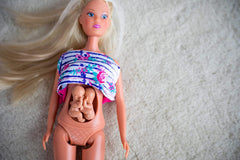 Simba 105733333 - Steffi Love Welcome Twins, Pregnant doll, With twins, With changing table and bathtub, Accessory, Dress up doll, 29Cm, For children from 3 years and up Dolls Naty Shop