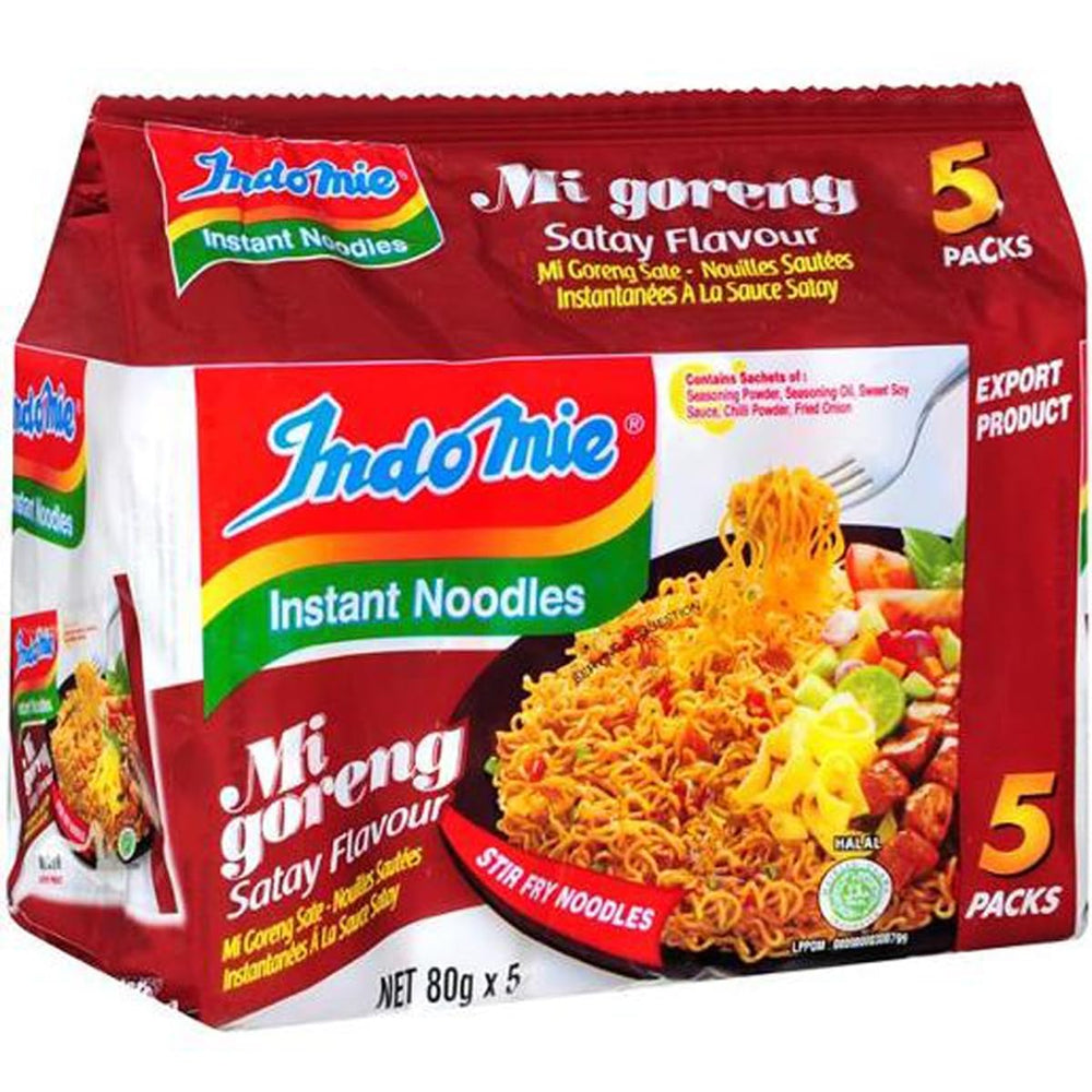 INDOMIE - Instant Mi Goreng Noodles - Multipack (40 x 80g)