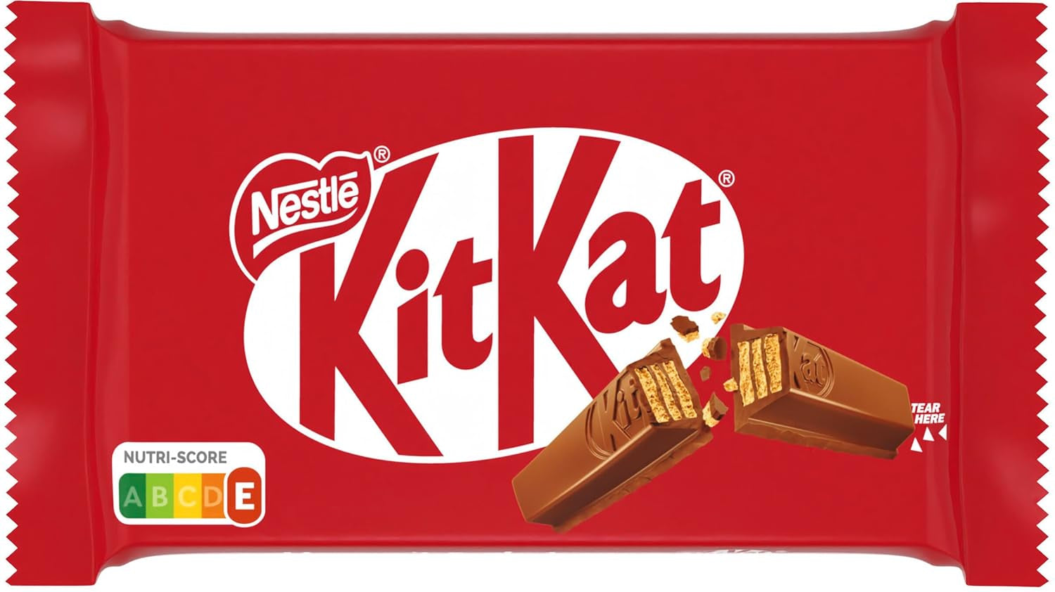 Nestlé KitKat Classic Chocolate Bars Milk Chocolate Crunchy Wafer Bars 24 Pack (24 x 41.5g)