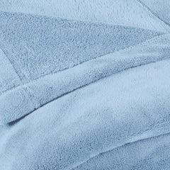 Celinatex fluffy blanket 150 X 200 Cm light blue blanket sofa warm blanket soft microfiber Fleece Oeko-Tex Montreal Beds and Covers Besuche den CelinaTex-Store