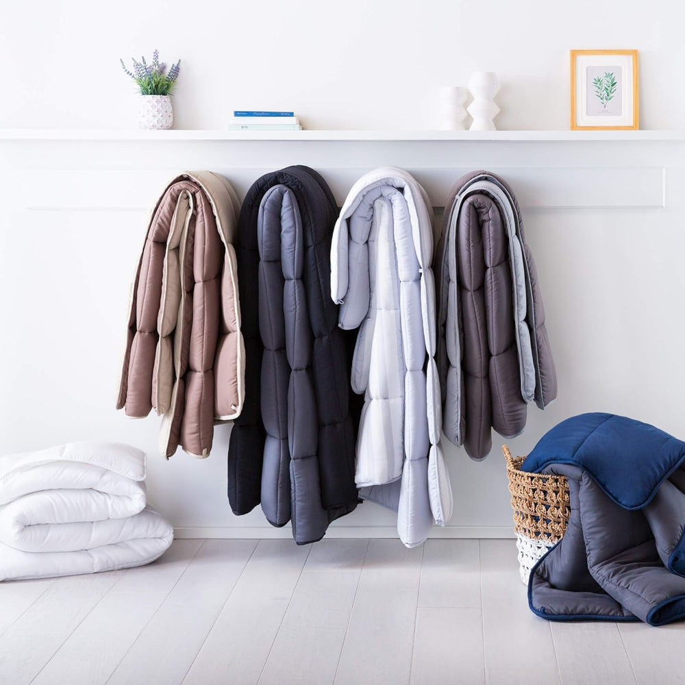 Linenspa 10.5 Tog All Season Hypoallergenic Down Alternative Microfibre Duvet Super King Size Duvets and quilts Naty Shop