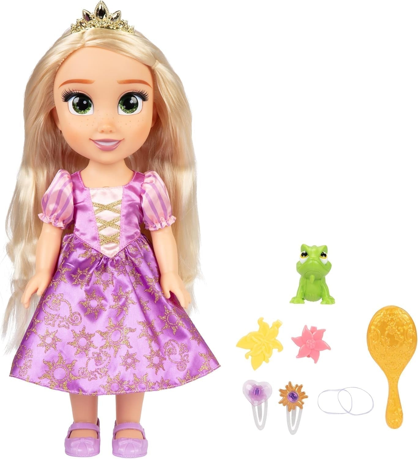 Disney Princess Singing Rapunzel Doll 35 Cm, Sings "I See the Light", Includes accessories for more fun, Perfect for girls aged 3+, Purple Naty Shop Dolls Default Title